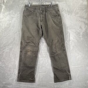 KUHL Pants men's 34x30 RYDR Vintage Patina Dye Canvas Workwear Outdoor Gorpcore